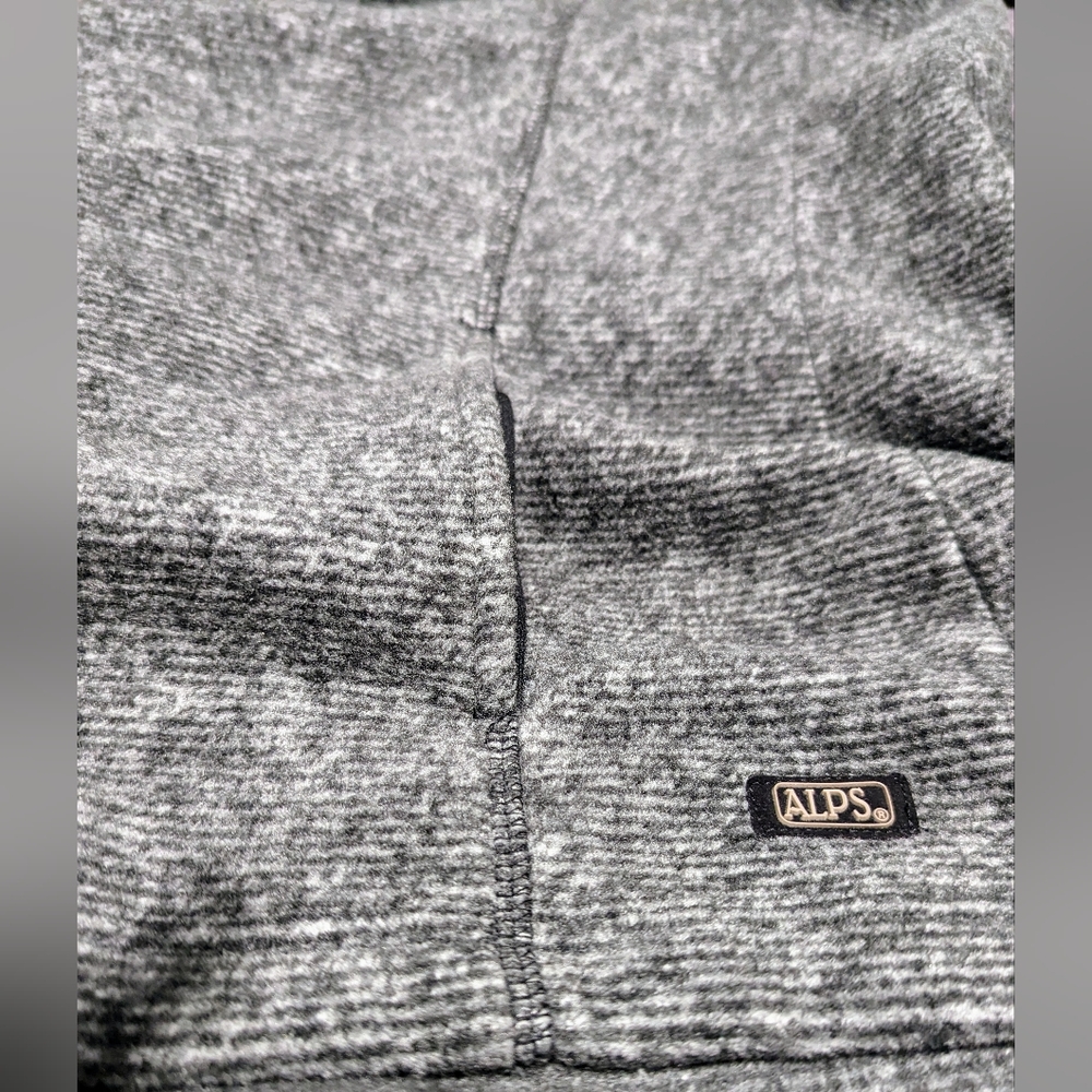 Marled Grey Shacket - Picture 3 of 4